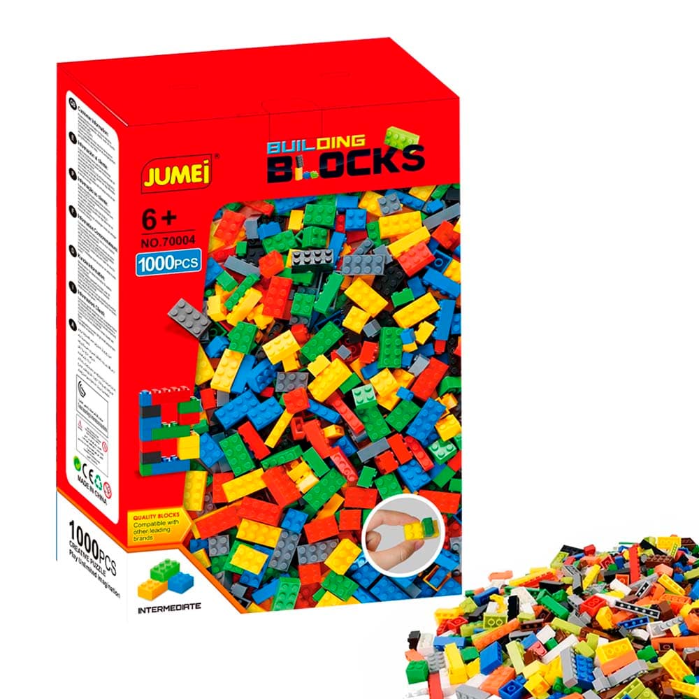 Juego De Bloques Jumei De Construcción Plástico Para Niños Outlet