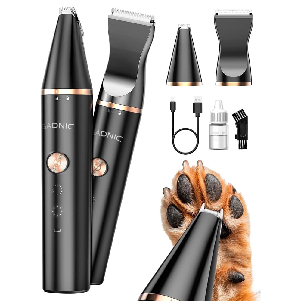 Máquina Para Cortar Pelo GADNIC Mascotas IPX7 Inalámbrica Con Accesorios  Usado