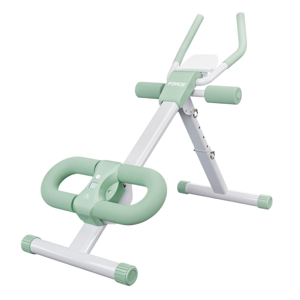 Máquina De Entrenamiento Abdominal Force By Gadnic Con Ajuste De Intensidad Soporte De Celular Display LCD