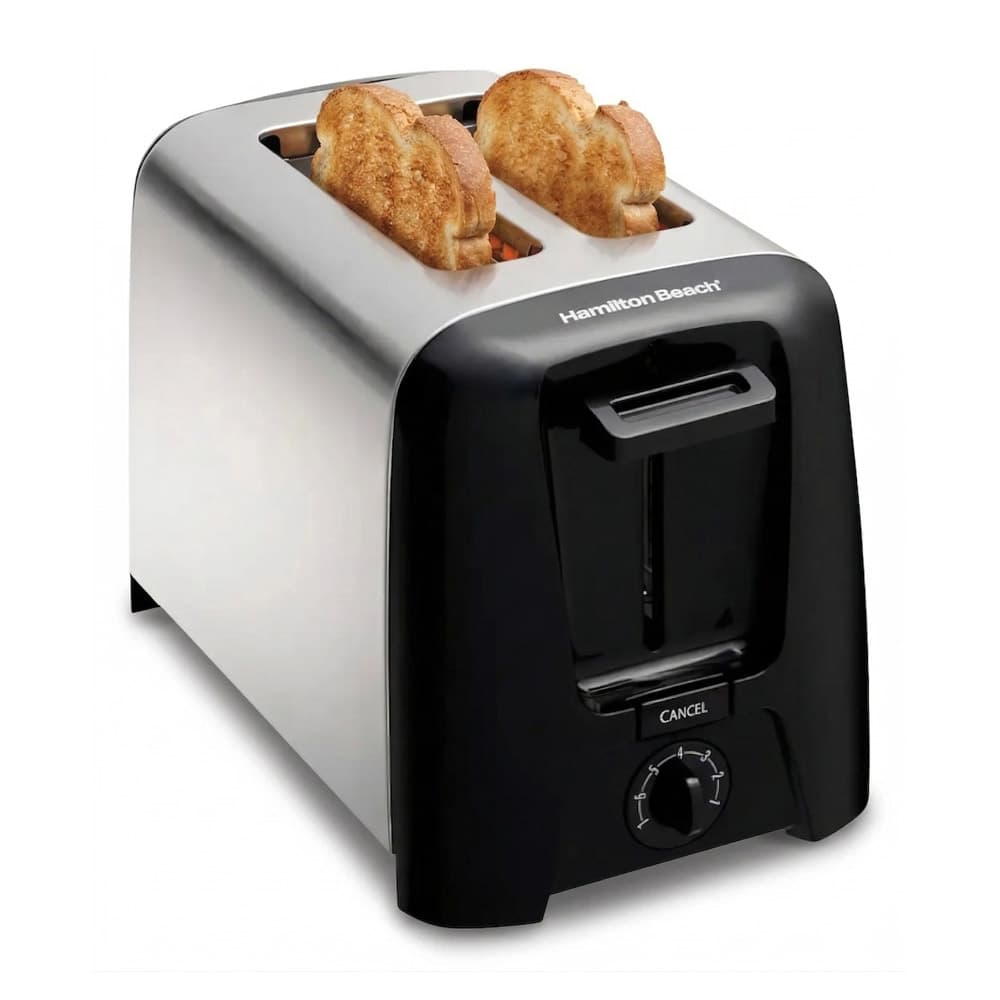 Tostadora Hamilton Beach 22614VAR Acero Inoxidable 2 rodajas 750W 7 niveles