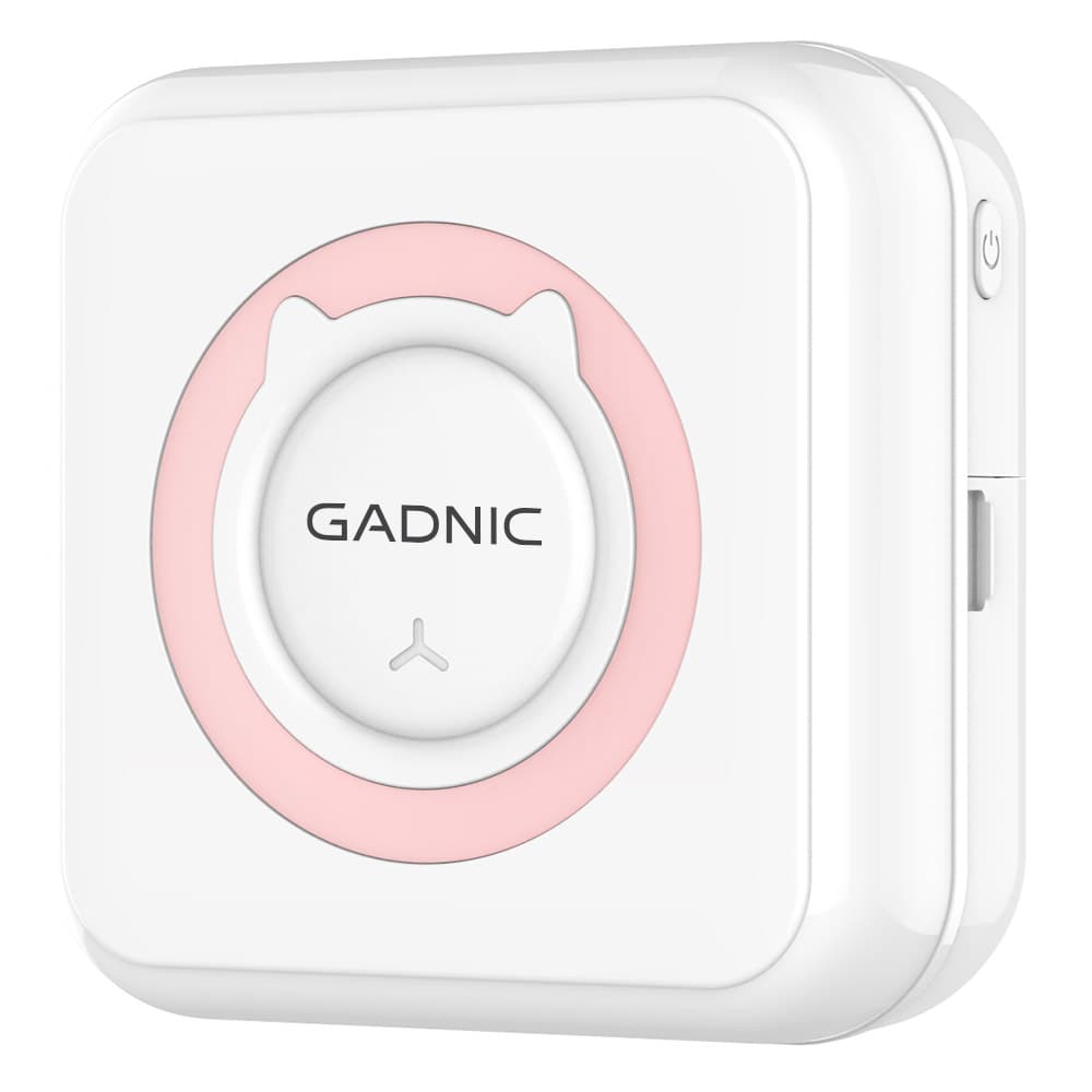 Mini Impresora Portátil Gadnic Instantánea Para Fotos Bluetooth   Outlet