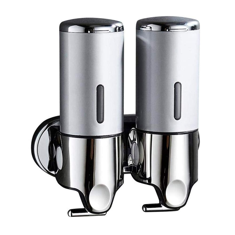 Dispenser Doble de Jabón Gadnic LSI61 Para Pared Manual Líquidos Gel Outlet
