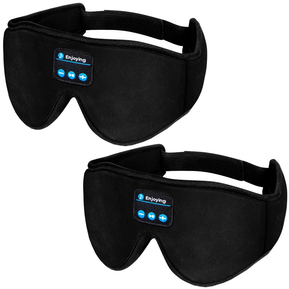 Kit x 2 antifaces Gadnic para dormir con bluetooth