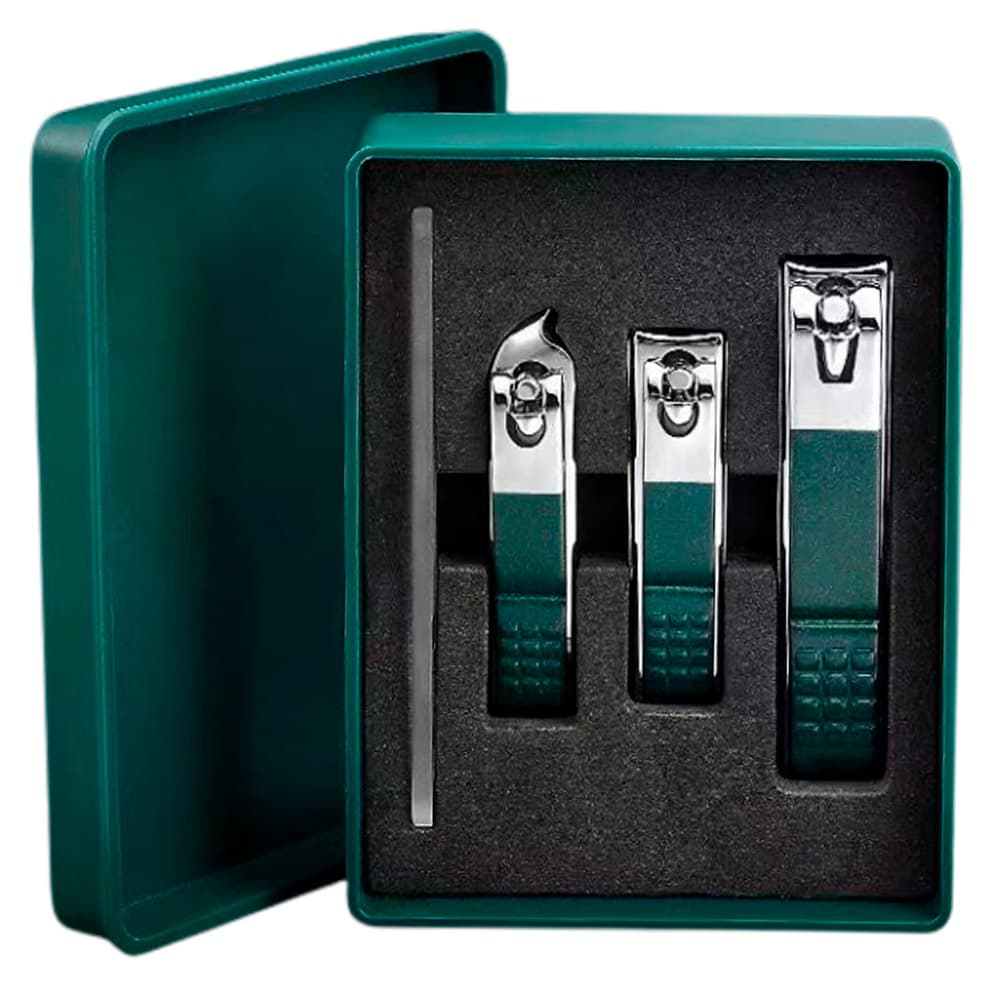 Set de 4 Corta Uñas Gadnic Alicates con Estuche Outlet