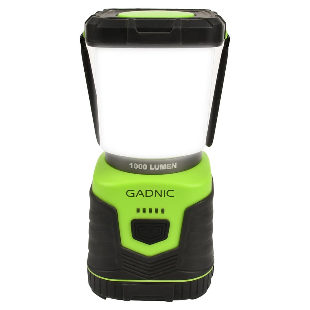 Linterna Gadnic BT PL4030 Camping LED 1000 Lumenes IPX4 Con 3 Tonos De Luz Dimmer Ajustable Y Alcance De 15 Metros