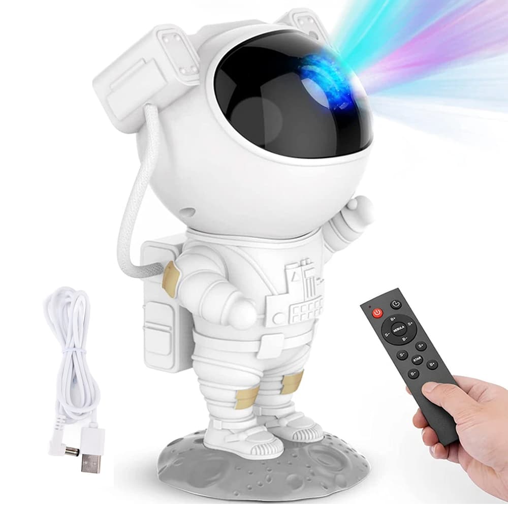 Astronauta Proyector de Luces de Galaxia Gadnic LDPP1 Star Light Outlet