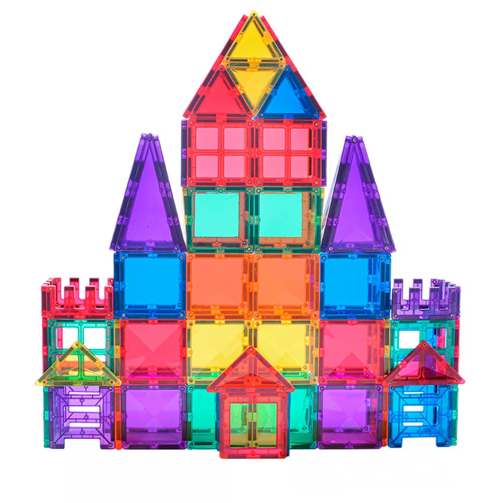 Bloques De Construccion Gadnic 128 Piezas Multicolor Plastico ABS Juego Creativo Con Caja Organizadora
