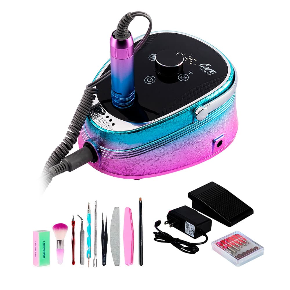 Torno de Manicura Care Gadnic 35000RPM Con Pedal de Control Outlet