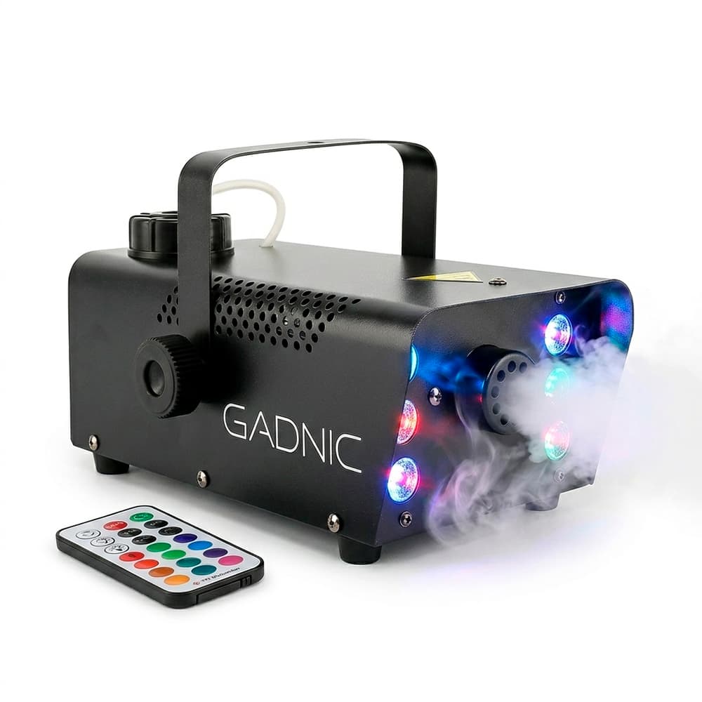Mini Maquina de Humo Gadnic Portátil Con Luz LEDS Outlet