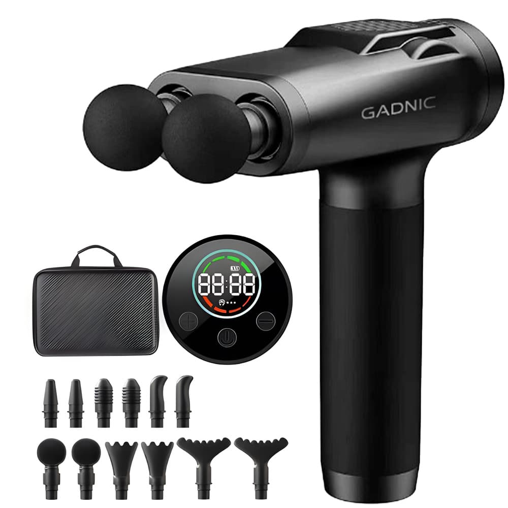 Pistola Masajeadora Gadnic Doble Cabezal Outlet