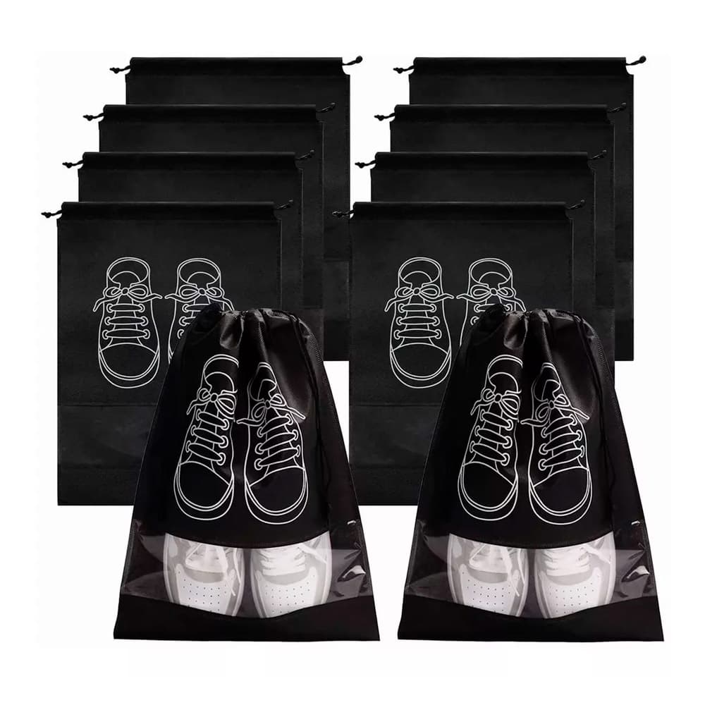 Kit x10 Bolsas de Viaje Gadnic Para Zapatos Impermeable