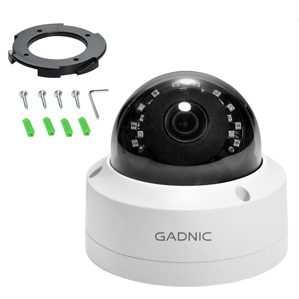 Cámara de Seguridad CMD4322 Gadnic Domo 3MP Bluetooth Visión Nocturna  Outlet