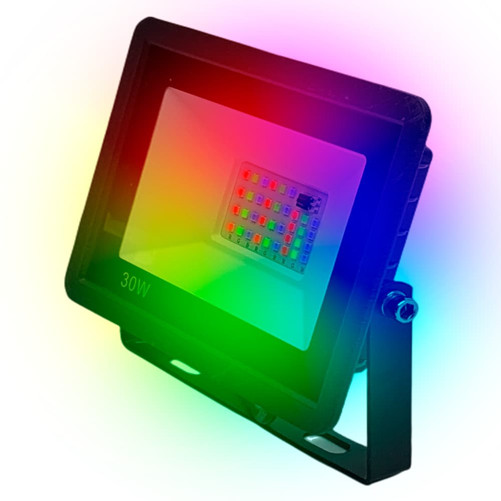  Reflector Led RGB Gadnic Para Interior Exterior 30w Outlet