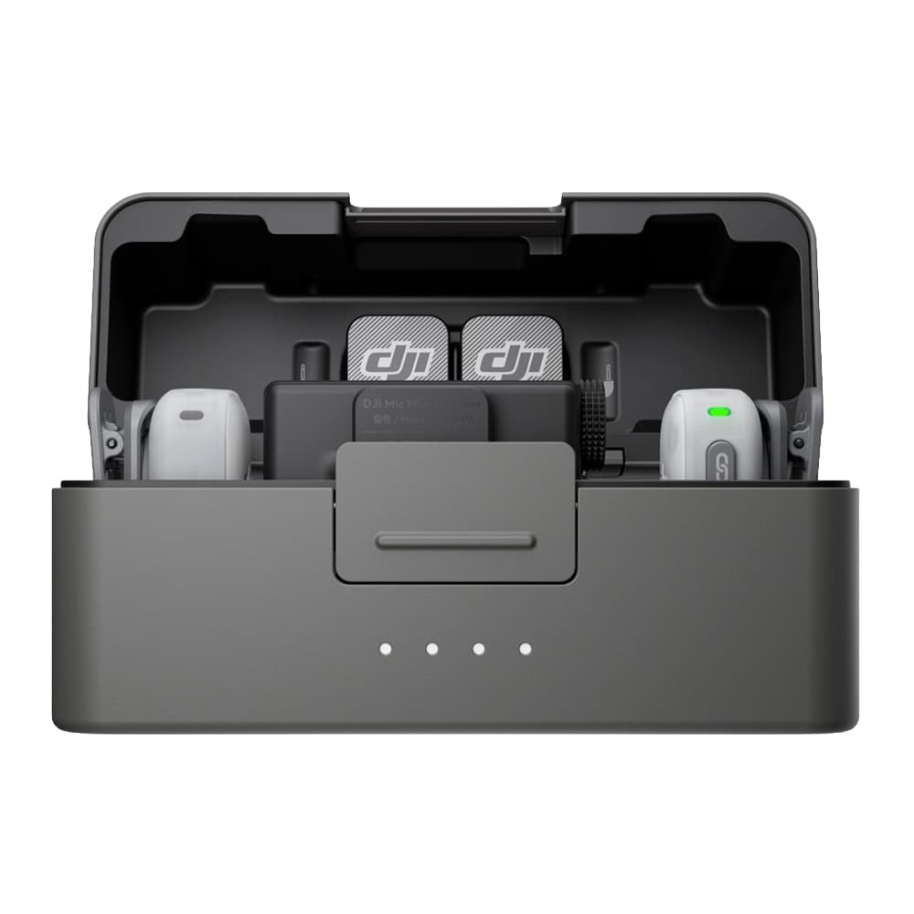 Mic Mini 2 DJI (2 TX + 1 RX Estándar + Estuche De Carga), Cancelación De Ruido, Conexión OsmoAudio