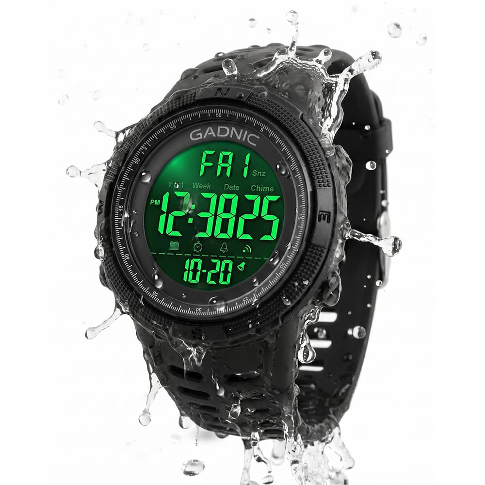 Reloj de Hombre Digital RM50F22 Gadnic Deportivo Malla Silicona  Usado