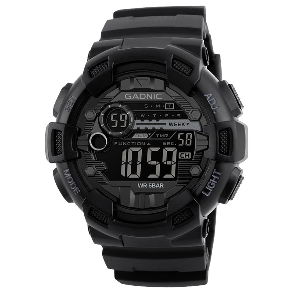 Reloj De Hombre Digital Gadnic Deportivo Sumergible  Usado