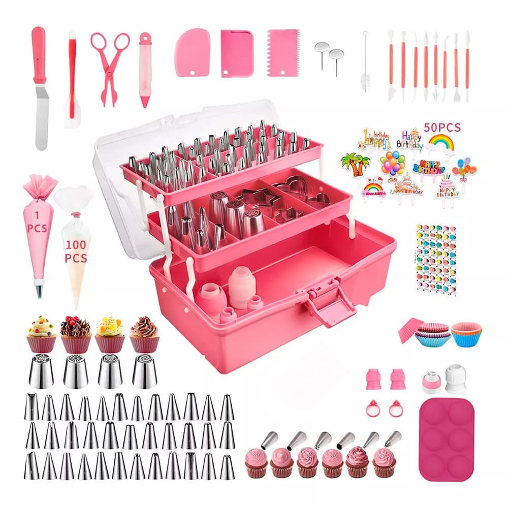 Kit de Decoración Gadnic 370 Piezas Para Reposteria  Outlet