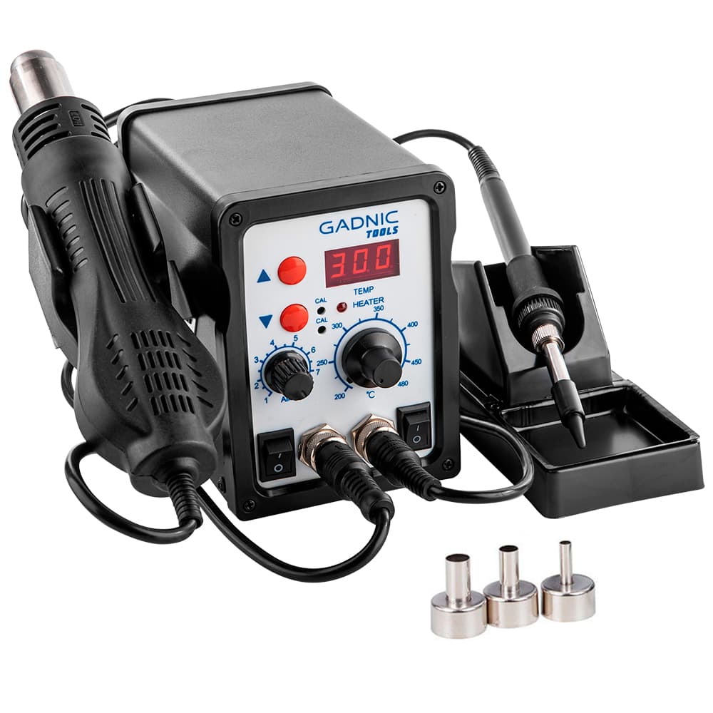 Estación de Soldado Gadnic 878D SMD 370w Profesional Outlet