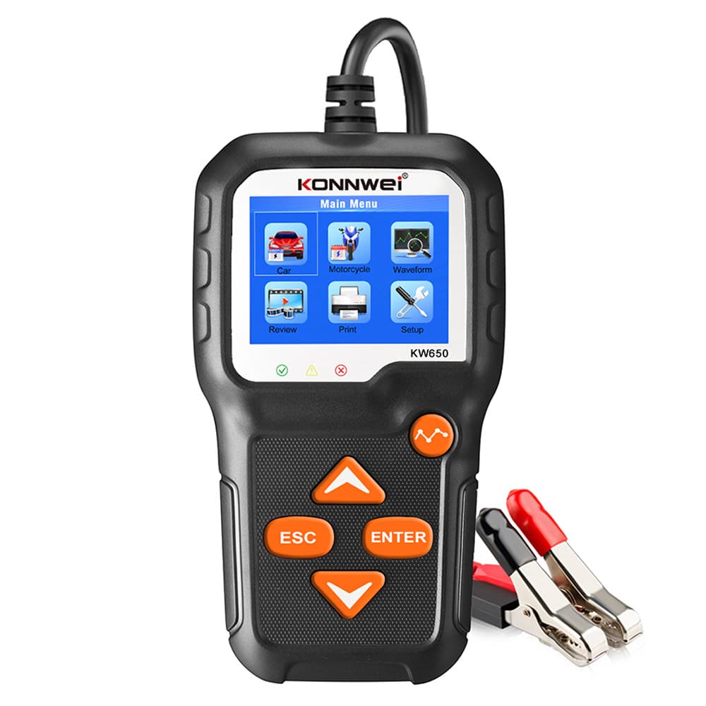 Tester Arranque Probador de Baterías Konnwei KW650 Usado
