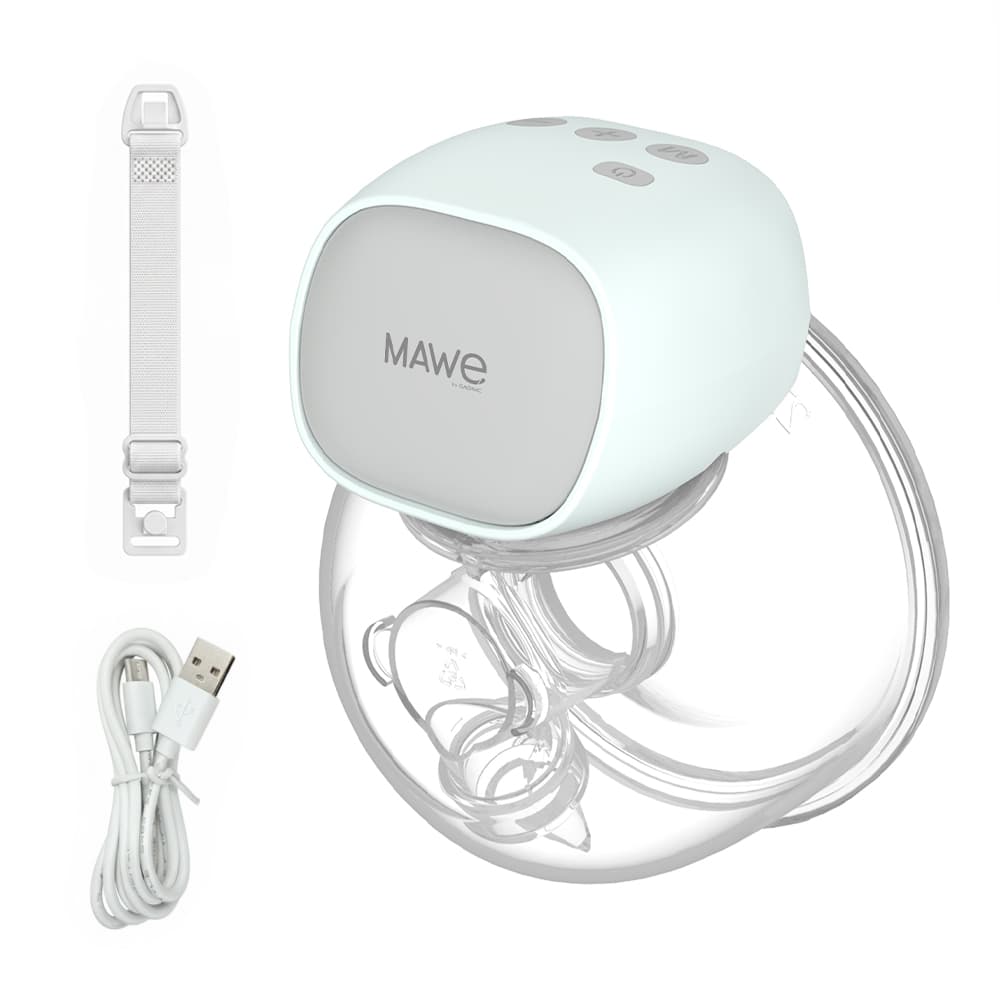 Sacaleches Eléctrico Mawe By Gadnic 9 Niveles 2 Modos Batería 1200 mAh Succión 280 mmHg