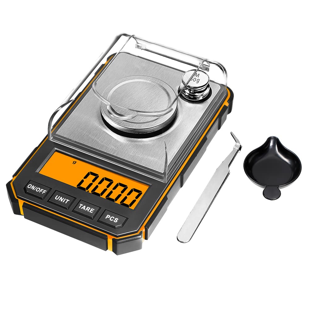 Balanza De Precisión Miligramos Gadnic 0001 Gramos A 50 Gramos Portatil Outlet