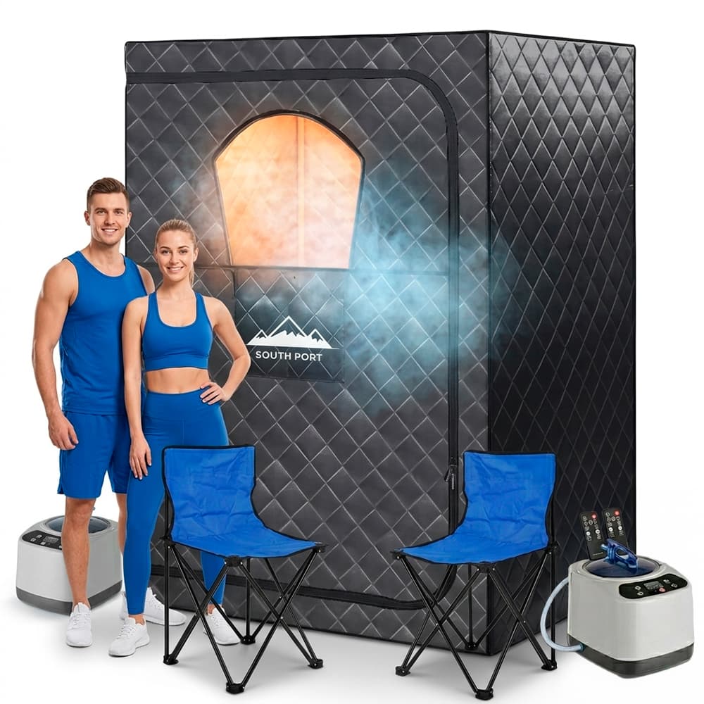 Sauna Portátil Doble Southport by Gadnic Con Vapor 1200W