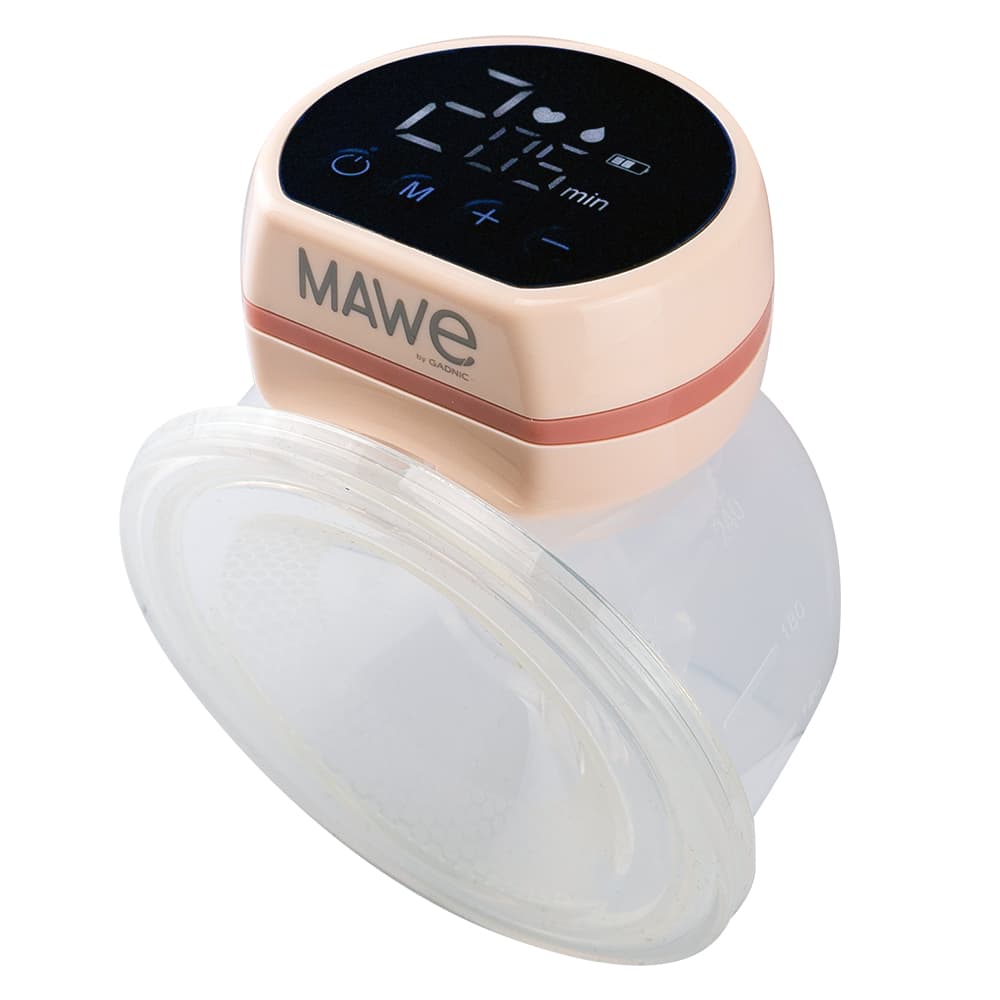 Sacaleche Electrico Mawe By Gadnic Portatil 9 Niveles 3 Modos Bateria 800mAh Pantalla LED Succion 300mmHg