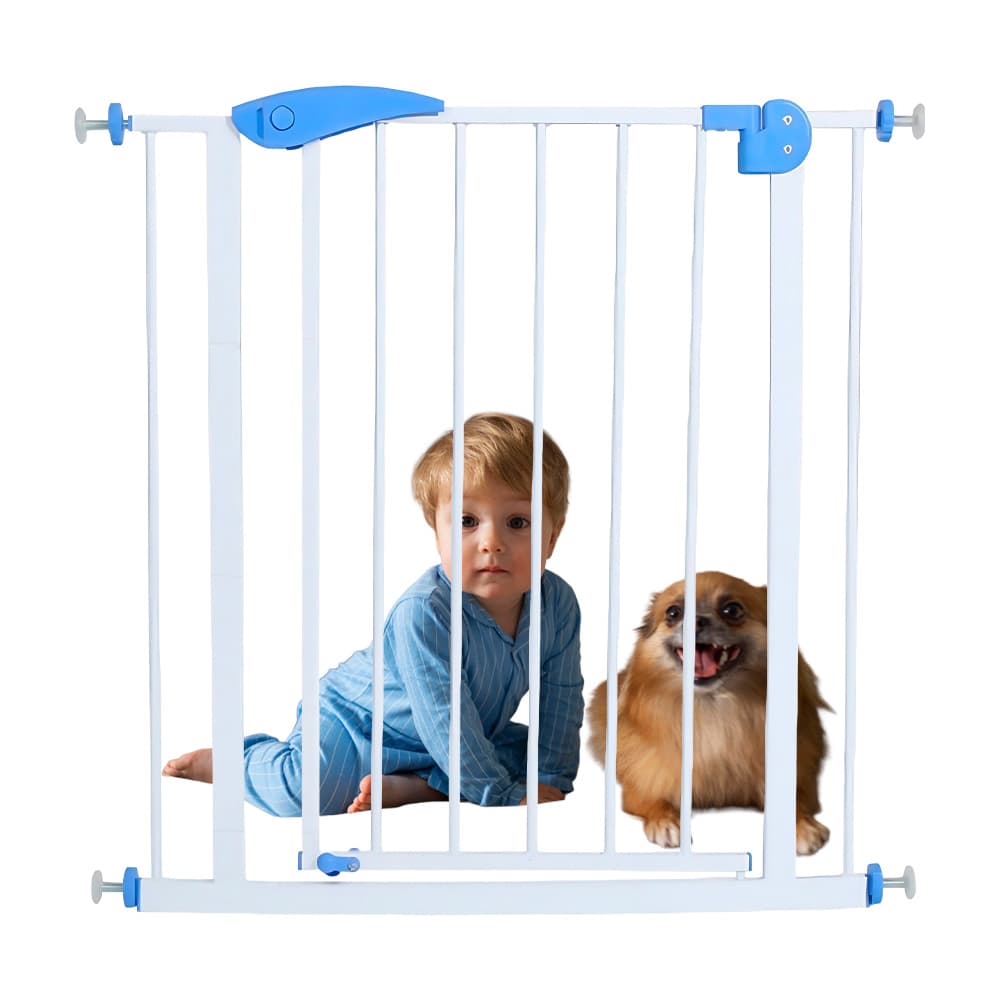 Puerta de Seguridad para Bebes y Mascotas Gadnic Ajustable Sin Perforar Doble Traba Cierre Automatico Doble Sentido Uso Interior Outlet