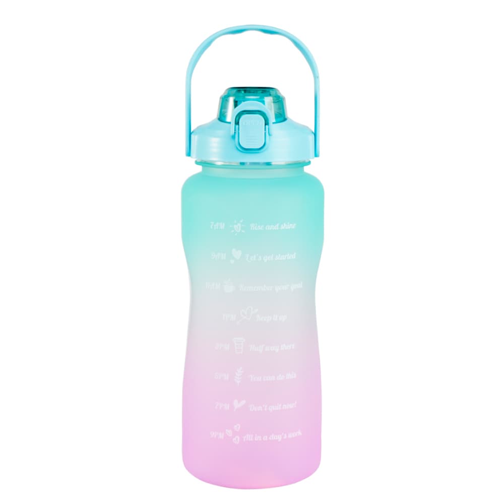 Botella Motivacional 2 Litros Gadnic Degrade Botellon Agua Outlet
