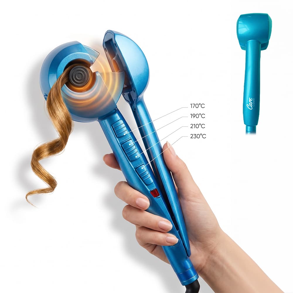 Buclera automática Care by Gadnic Cámara Céramica Anti Enredo