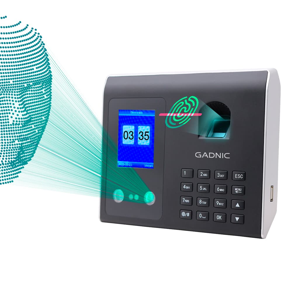 Control de acceso biométrico Gadnic Huella Rostro y Contraseña Usado