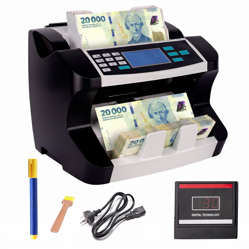 Contador De Billetes Gadnic MC-31 Profesional 1500 Billetes X Min Usado