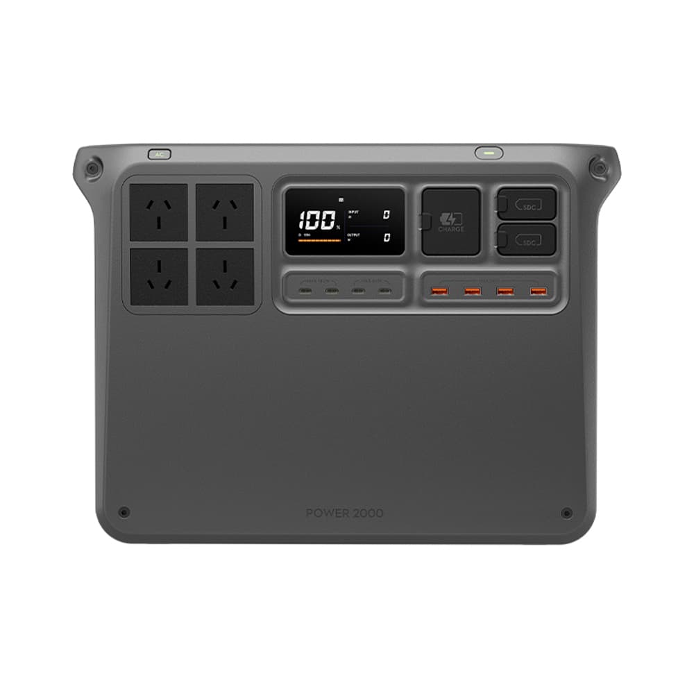 Estacion De Energia DJI Power 2000 2048Wh 3000W LiFePO4 Carga Rapida Multipuerto