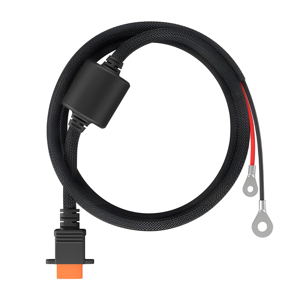 Cable De Carga Para Auto DJI Power 1800W 45A Largo 5 Metros Carga Desde Bateria Vehicular Con Fusible 60A