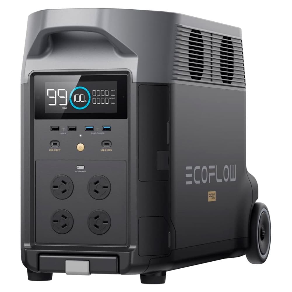 Estación de Energía EcoFlow DELTA Pro 3600Wh 3600W Expandible con Carga Solar