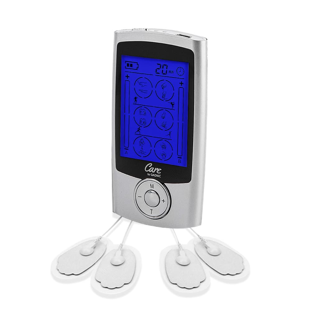 Electroestimulador Muscular Care By Gadnic 9910 Portátil 10 Niveles 24 Programas Recargable Outlet