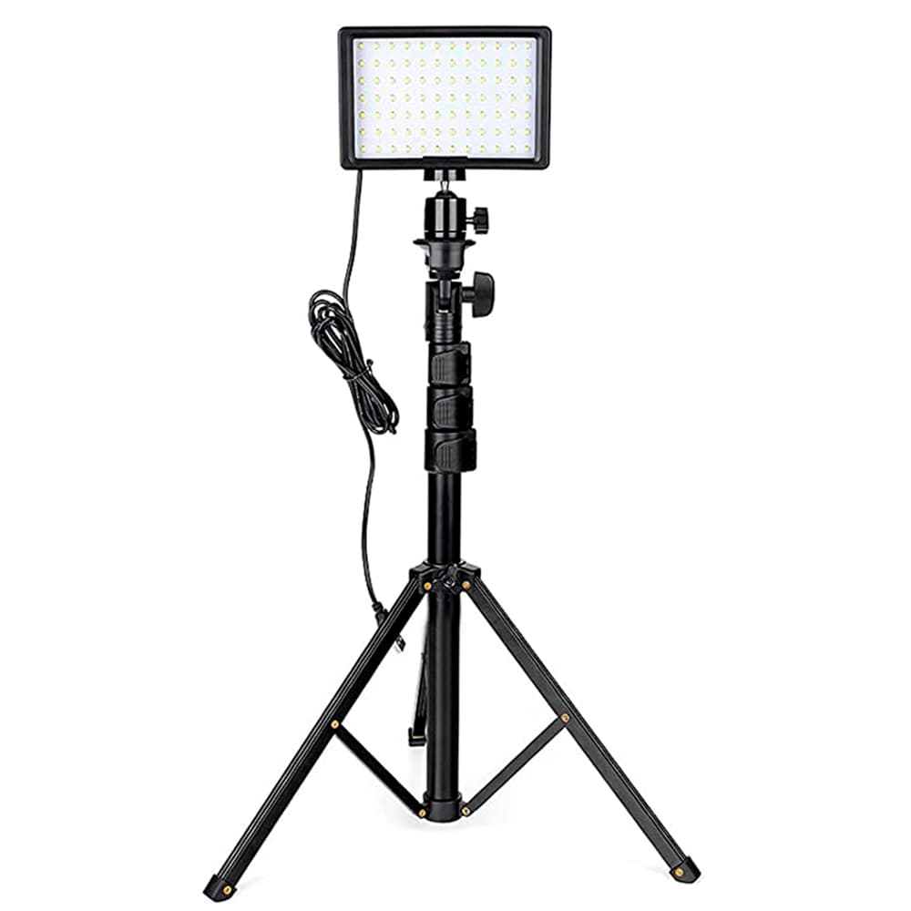 Kit Panel Led Fotografía Gadnic LP-02 Con Tripodes Regulables Y Filtros De Color