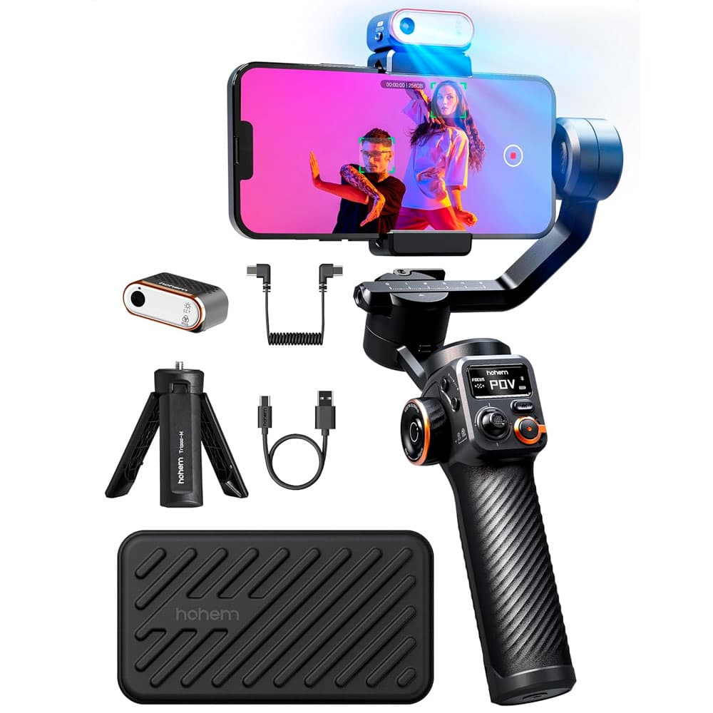 Estabilizador para Celular Hohem iSteady M6 Kit Gimbal Outlet