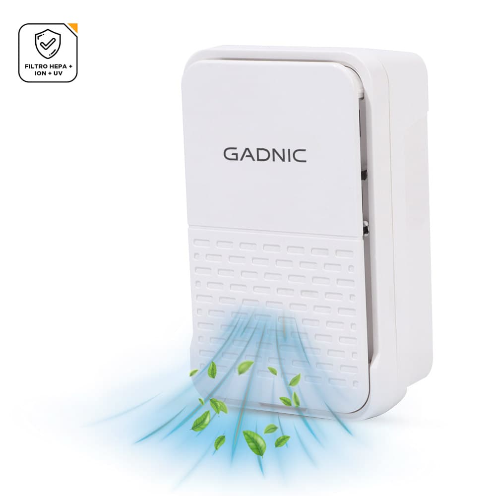 Purificador De Aire Gadnic 3 En 1 Ionizador Hogar Silencioso Usado