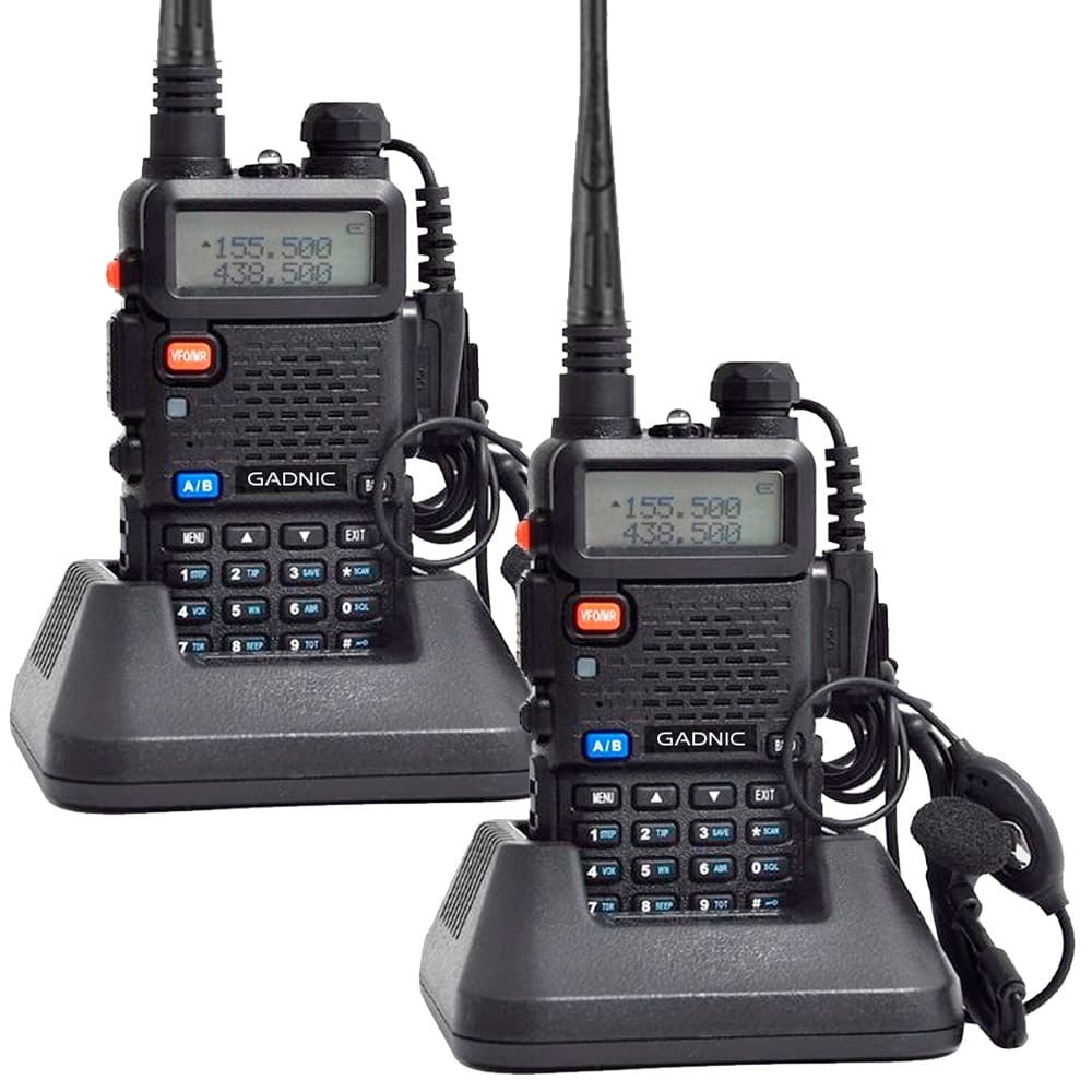 Handy Gadnic Wk1000us Kit x2 Bi-Banda 10w 128CH Hasta 12km