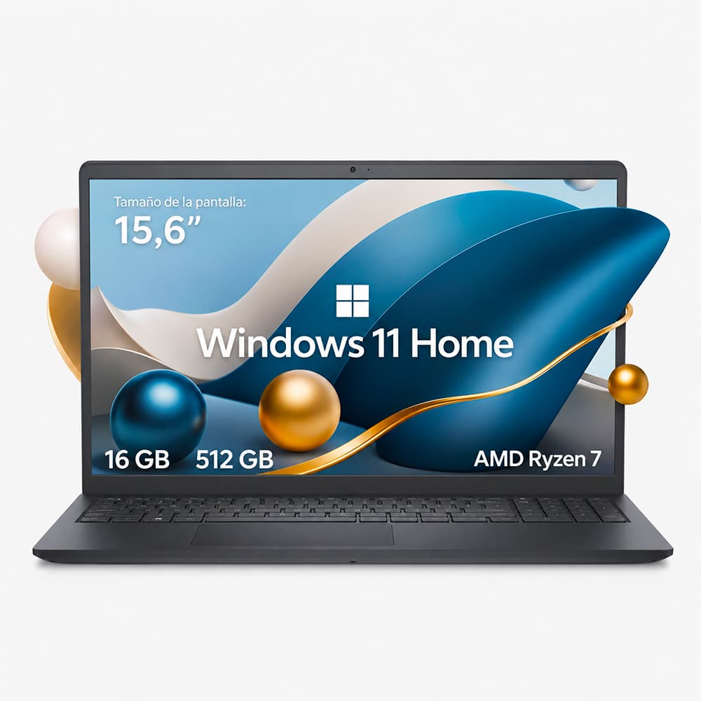 Notebook Dell Inspiron 15,6? Full HD Touch AMD Ryzen™ 7 RAM 16 GB SSD 512 GB
