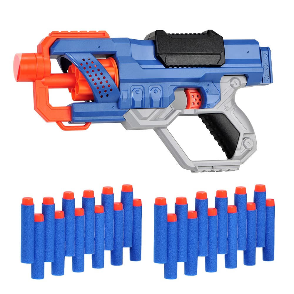 Kit Pistola Gadnic SFG1000 12 dardos tambor giratorio 12 dardos extras