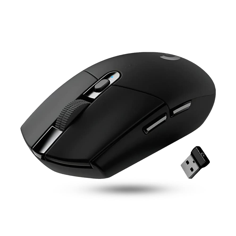 Mouse Logitech G305 Lightspeed 12000 DPI Gamer Inalámbrico Sensor HERO Outlet
