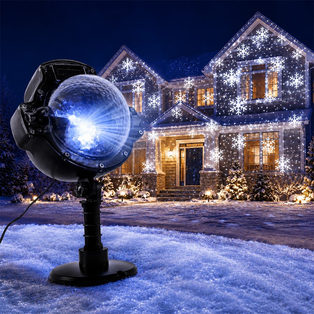 Luz Decorativa Gadnic Exterior IP35 LED Nieve Navidad