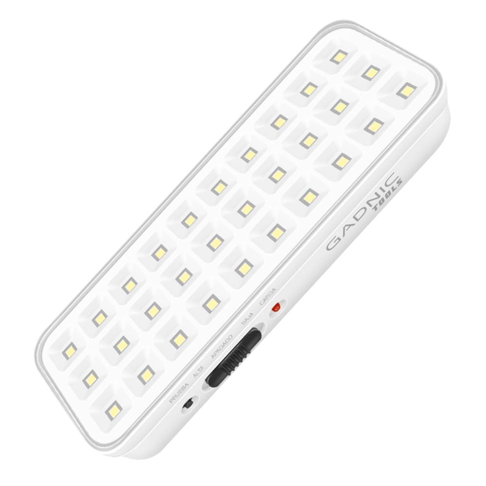 Luz de Emergencia Gadnic Tools L30 Kit x4 30 Led Alta Luminosidad 6500K