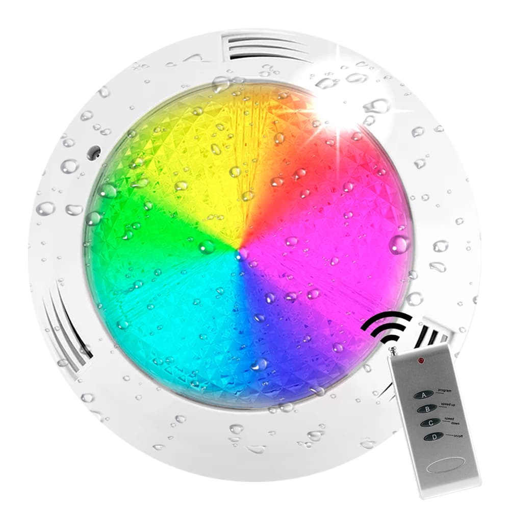 Lampara Led Gadnic Pileta 35w Luminaria Luz Rgb Color Outlet