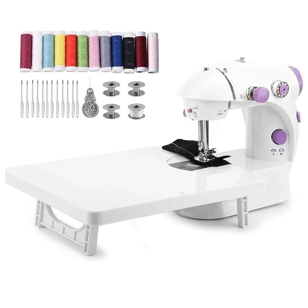 Máquina de Coser Gadnic SW2000 Pro Hogareña Portátil Con Mesa y Accesorios 2 Velocidades Luz Led Outlet