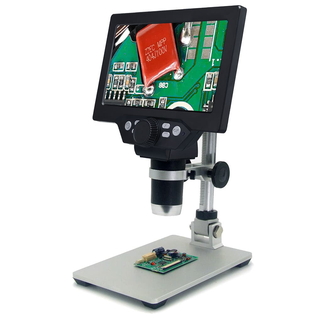 Microscopio Optico Digital Gadnic 1200x Pantalla Lcd Hd Outlet