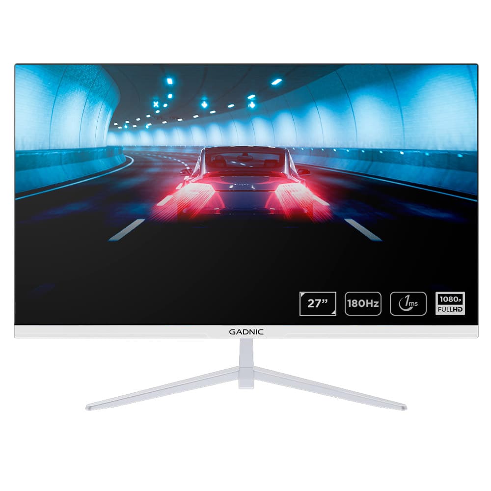 Monitor Gaming Gadnic 27 Plana IPS FHD 165 Hz Sin Bordes 1 Ms Usado