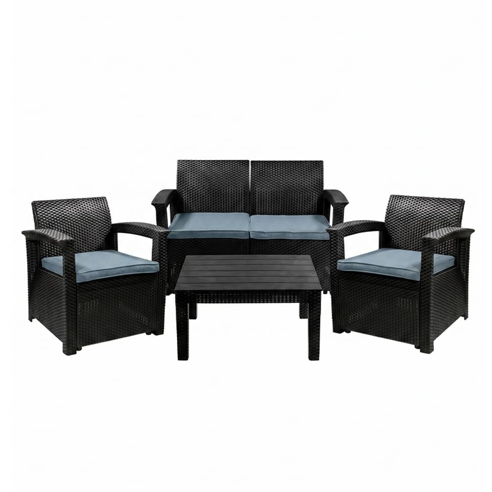 Juego De Living Jardin Exterior Gadnic Komfort 2 Cuerpos